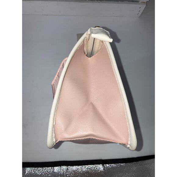 MICHAEL KORS, SMALL PINK, WHITE CLUTCH WRISTLET - Picture 5 of 16